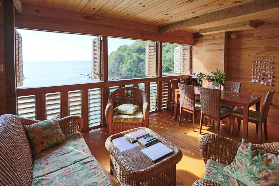 شقة Seascape On Heavenly Bay Castara المظهر الخارجي الصورة